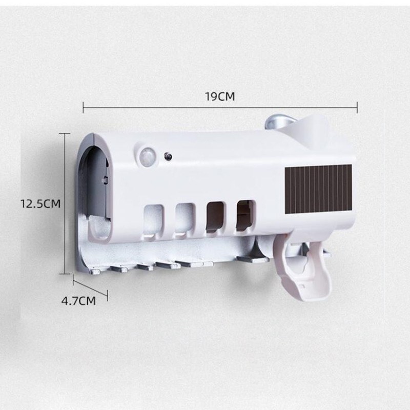 Intelligent UV Toothbrush Sterilizer Automatic Toothpaste Squeezer Toothbrush Toothpaste Rack - Imagen 3