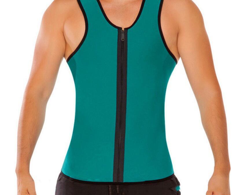 Men's Sports Vest Rubber Corset - Imagen 6