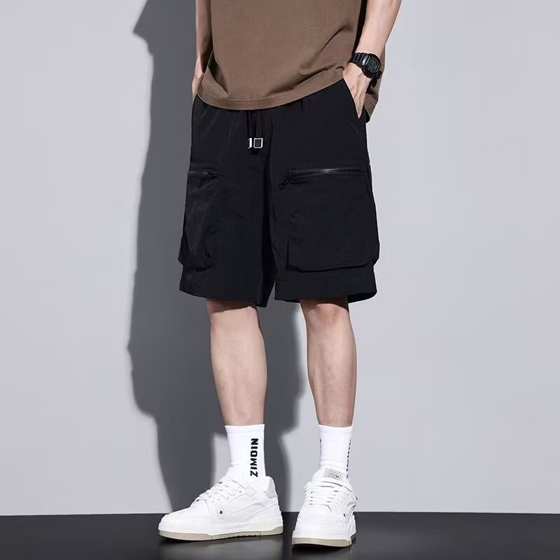 Mens Quick-Drying Athletic Casual Work Shorts - Imagen 5