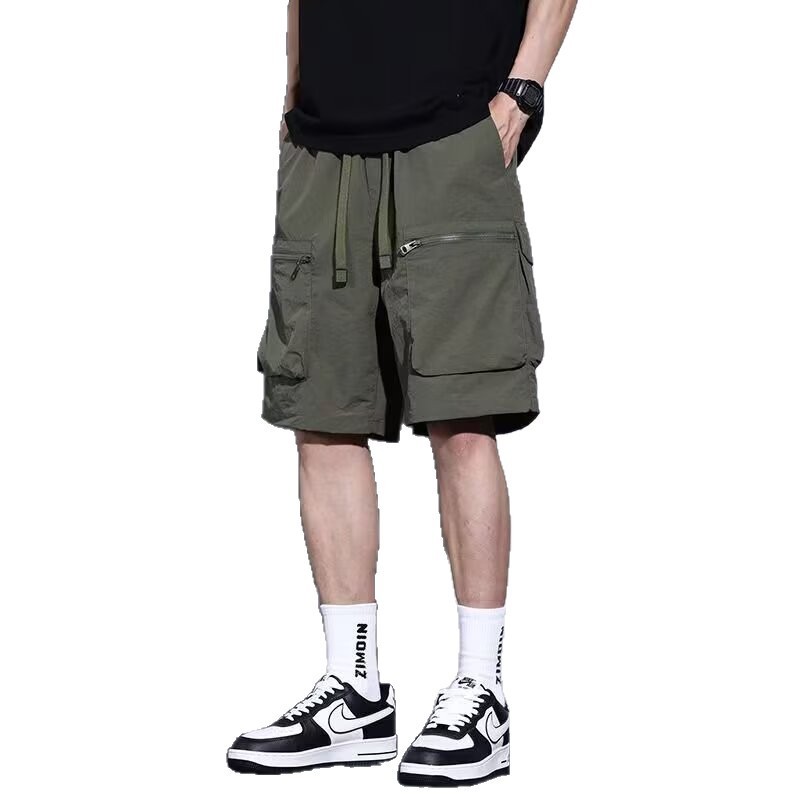 Mens Quick-Drying Athletic Casual Work Shorts - Imagen 4
