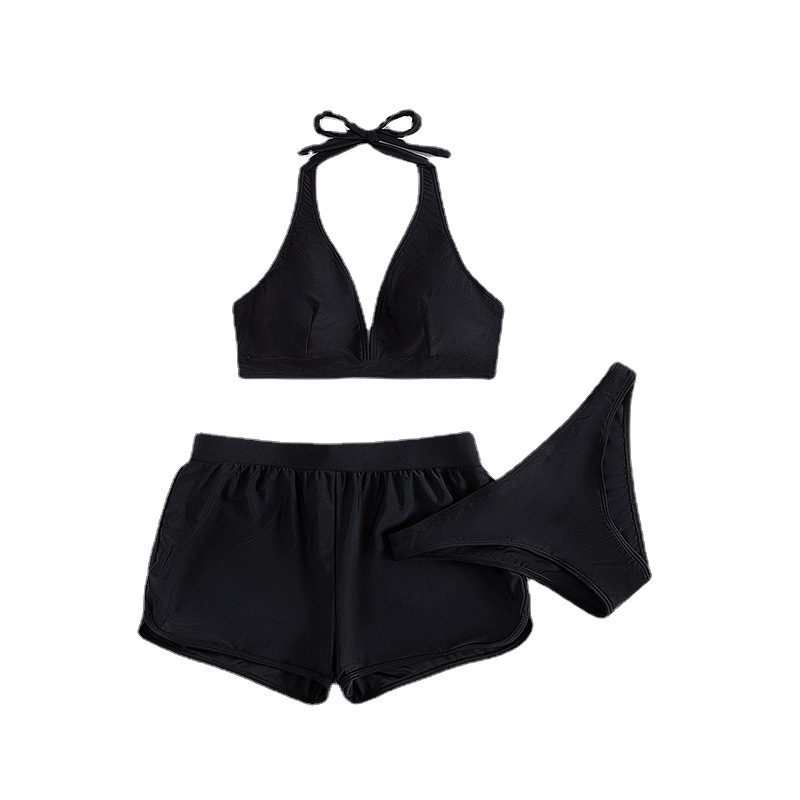 Three-piece Sexy Halter-style Two-piece Swimsuit - Imagen 5