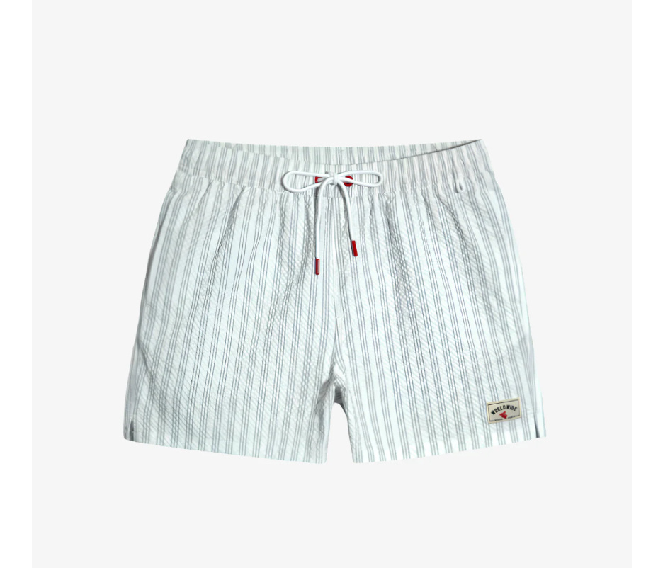 Summer Drawstring Loose Casual Men's Beach Shorts - Imagen 5