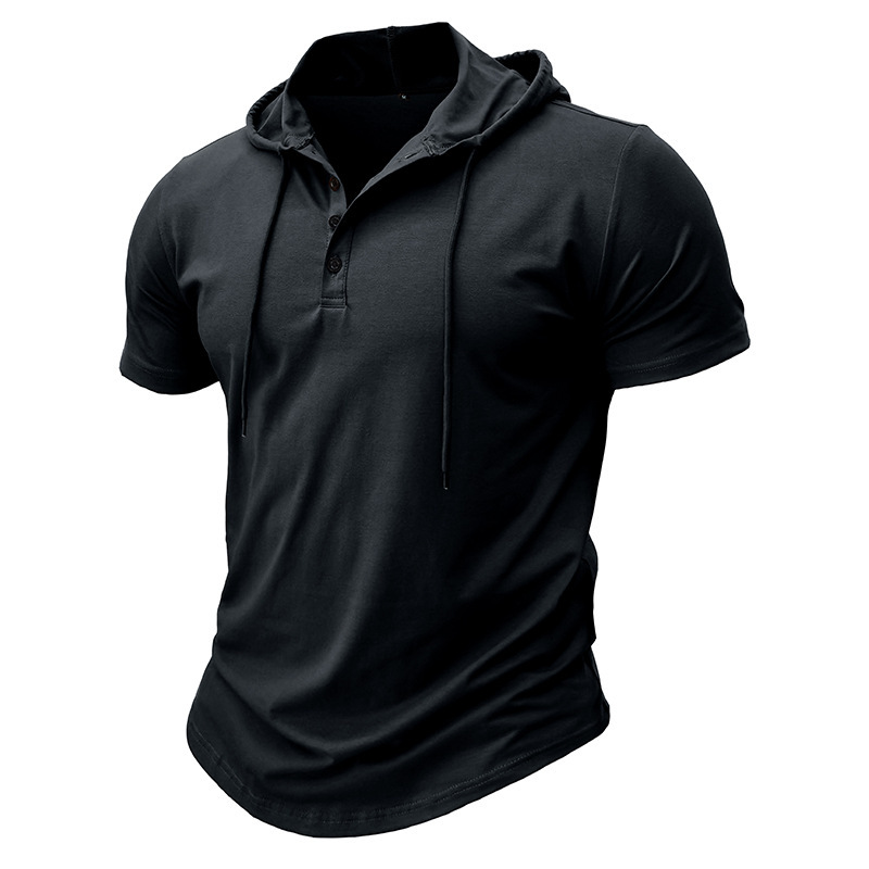 Cross-border Mens Sportswear Fitness Short-sleeve T-shirt - Imagen 3